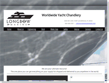 Tablet Screenshot of longbowmarine.com